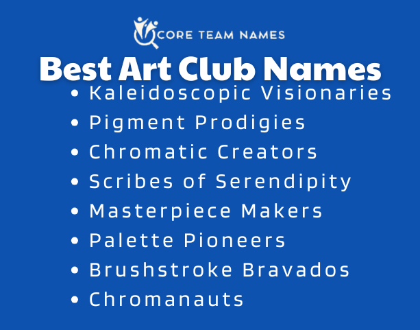 Best Art Club Names