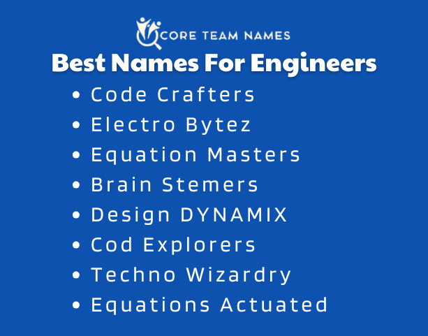 Best Names For Engineers