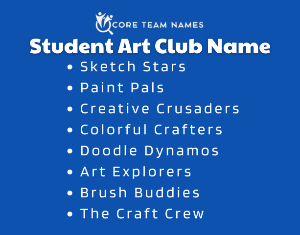 Student Art Club Name