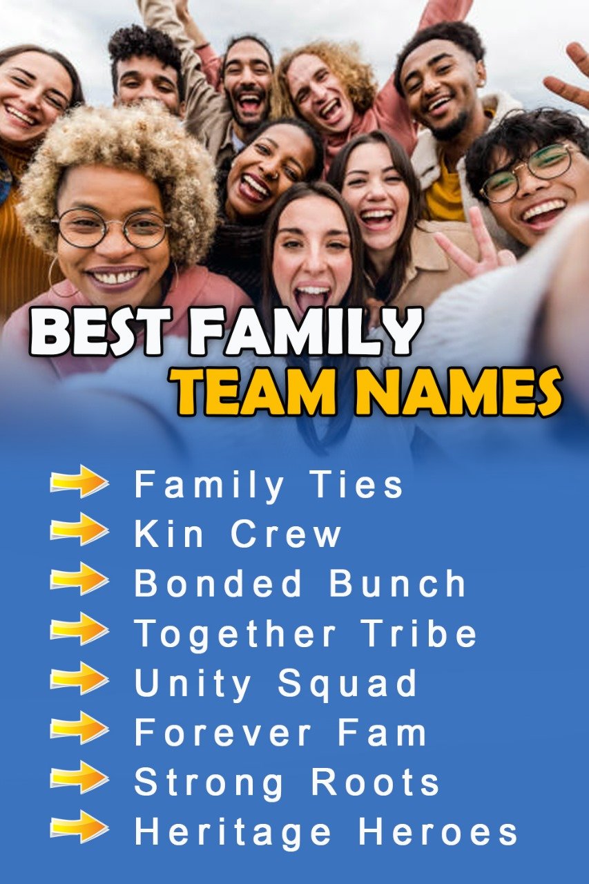 Best Family Team Names