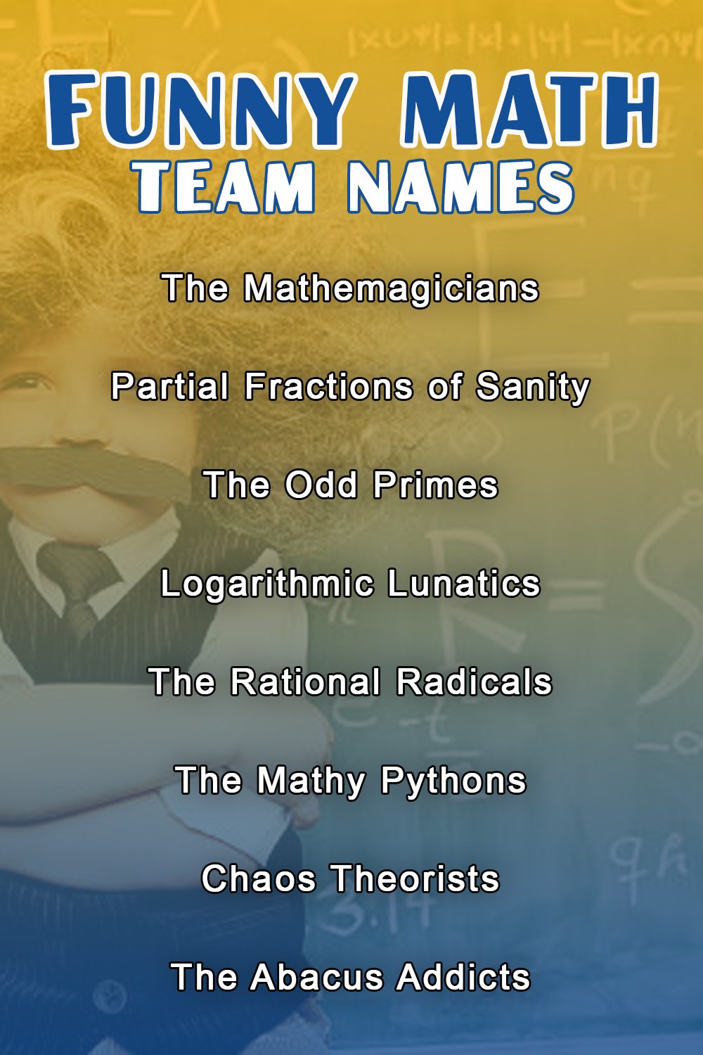 Funny Math Team Names