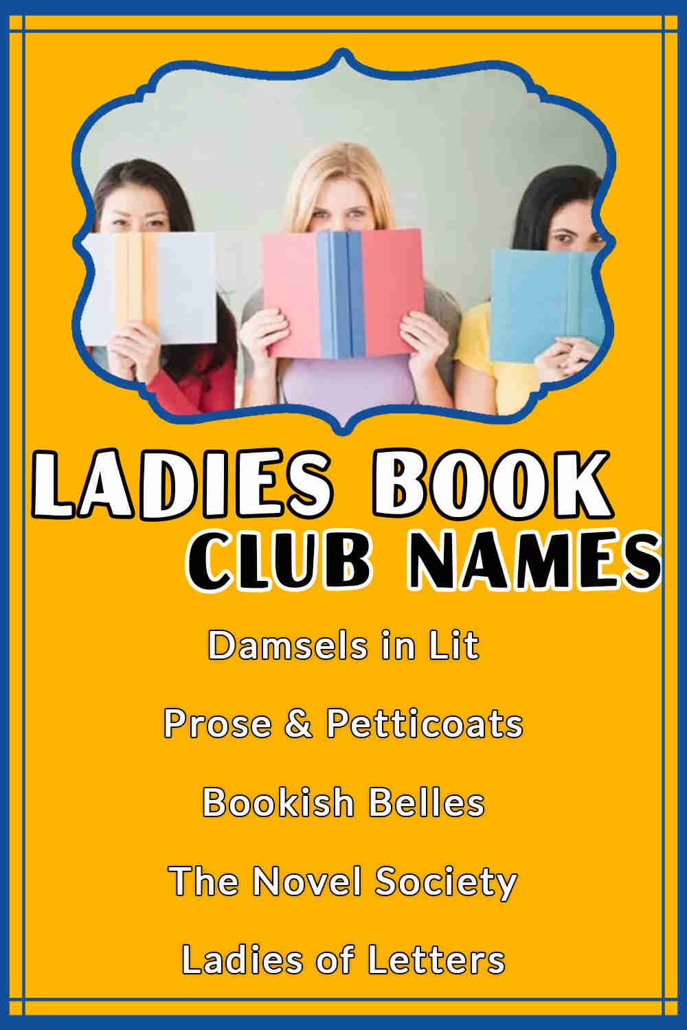 Ladies Book Club Names
