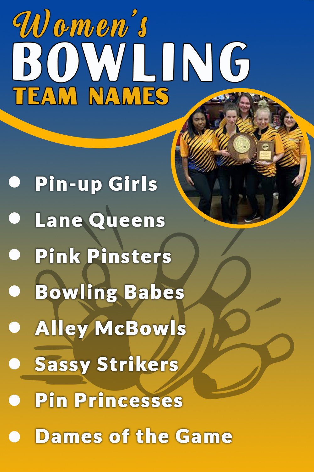 Women's Bowling Team Names