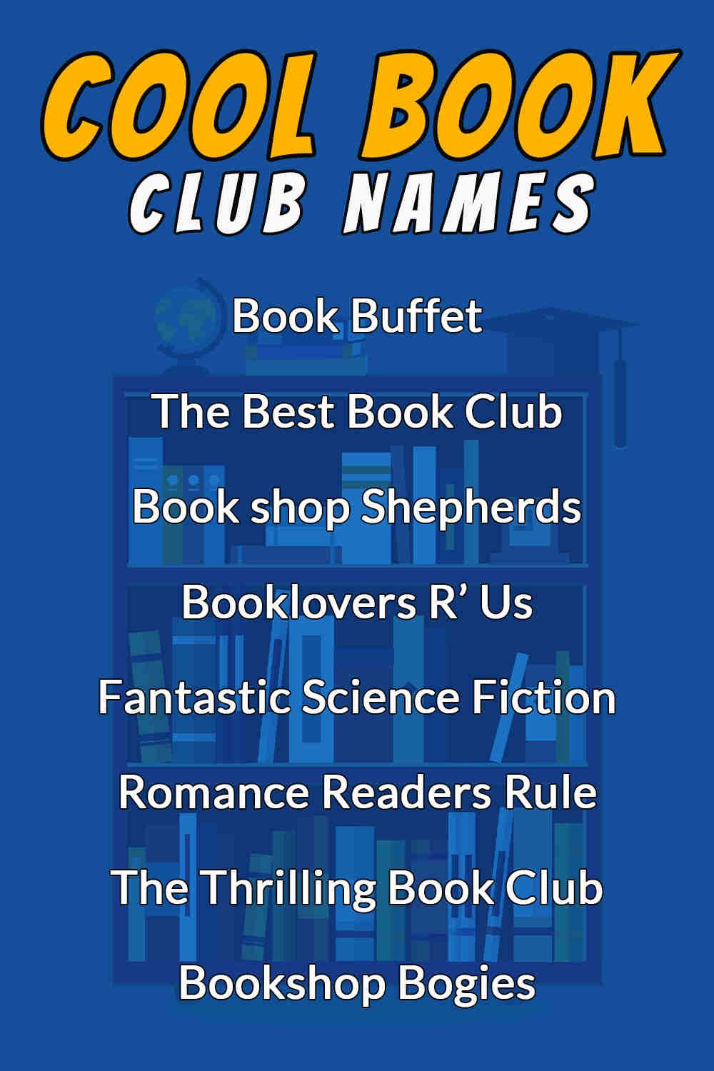 Cool Book Club Names