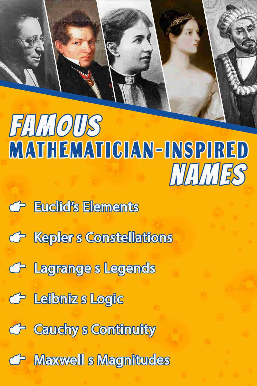 Famous Mathematician-Inspired Names